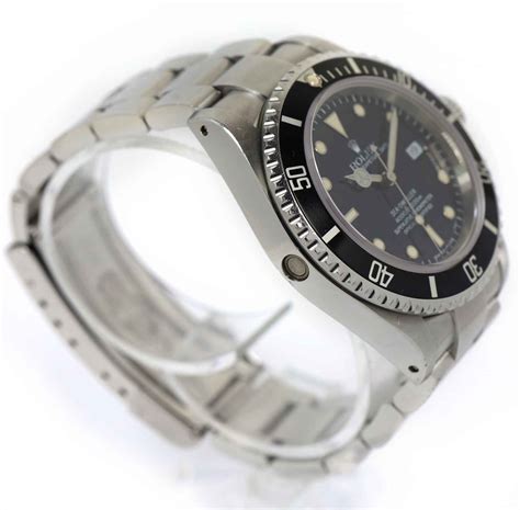 1990 rolex sea-dweller 16600 40mm creme patina ziffernblatt e serie|1990 Rolex Sea Dweller 16600 — Lancy Aire.